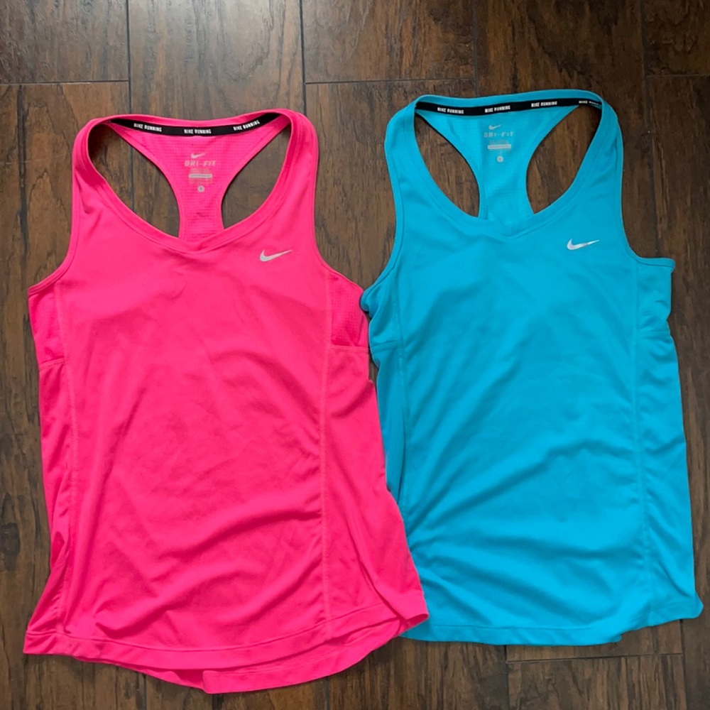 Nike Running Tank Top Pink Only, No blue| Size S